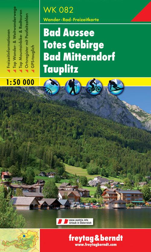 Carte de randonnée - Bad Aussee - Totes Gebirge - Bad Mitterndorf (Alpes autrichiennes), n° WK082 | Freytag & Berndt carte pliée Freytag & Berndt 