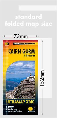 Carte de randonnée - Cairn Gorm XT40 | Harvey Maps - Ultramap carte pliée Harvey Maps 