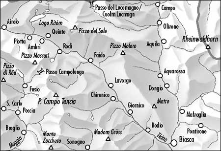 Carte de randonnée imperméable n° 266T - Valle Leventina (Suisse) | Swisstopo - Excursions au 1/50 000 carte pliée Swisstopo 