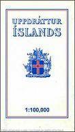 Carte de randonnée Islande - Lomagnupur 77 | Ferdakort - atlaskort carte pliée Ferdakort 