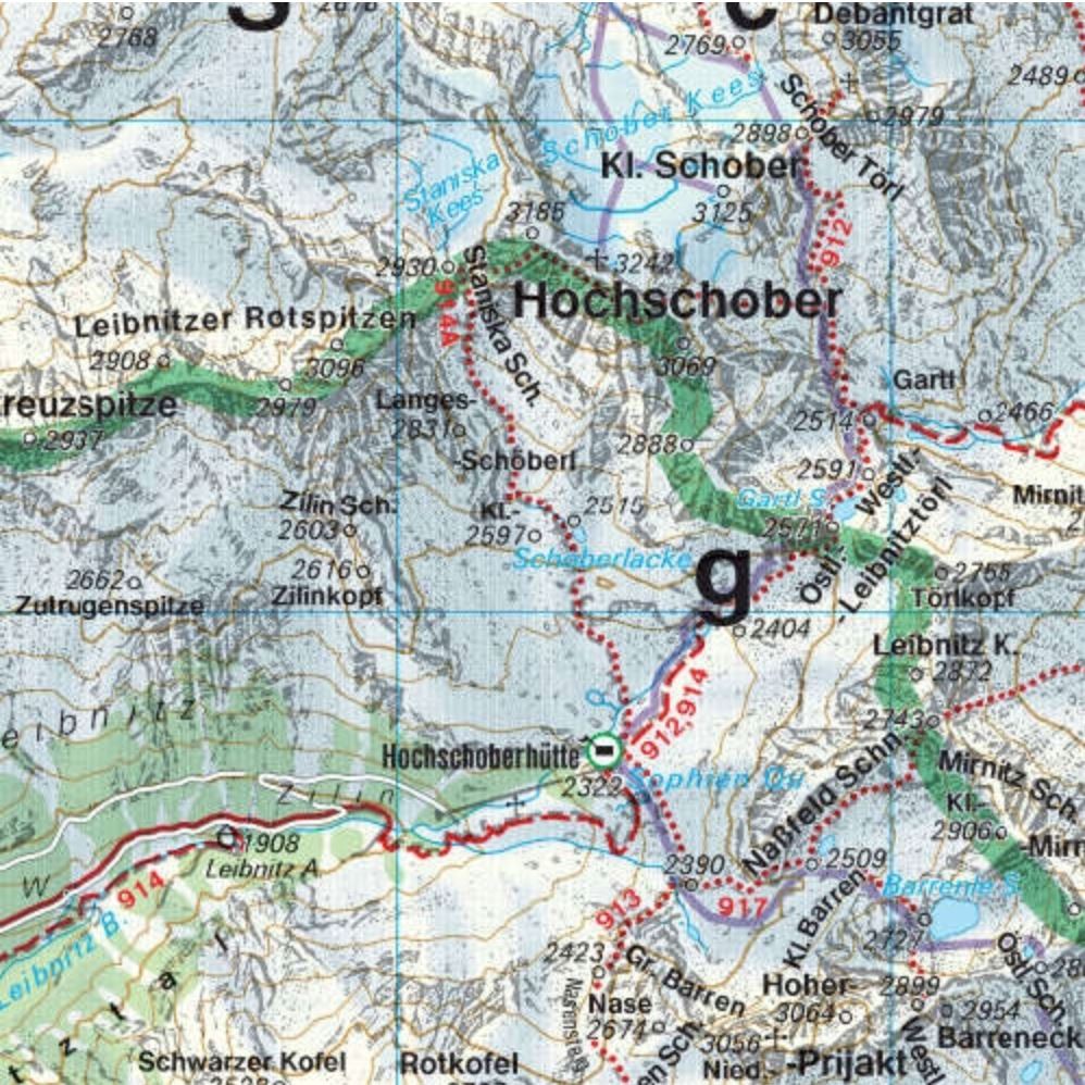 Carte de randonnée - Kals, Heiligenblut, Matrei, Lienz (Alpes italiennes), n° WK181 | Freytag & Berndt carte pliée Freytag & Berndt 