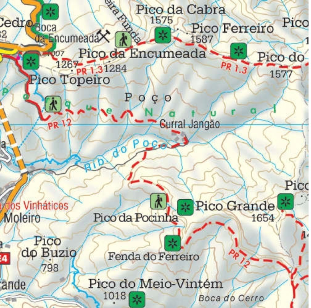 Carte de randonnée - Madère, n° WKP1 | Freytag & Berndt carte pliée Freytag & Berndt 