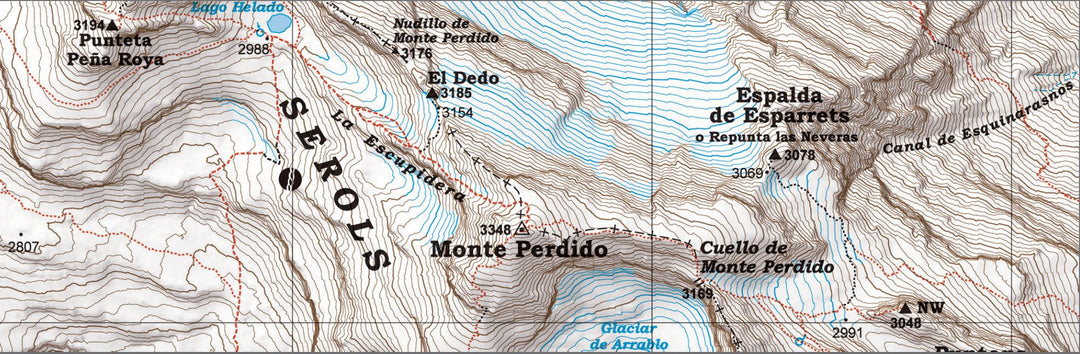 Carte de randonnée - Massif du Mont Perdu & Vallée d'Ordesa & Pineta (Pyrénées) | Alpina carte pliée Editorial Alpina 
