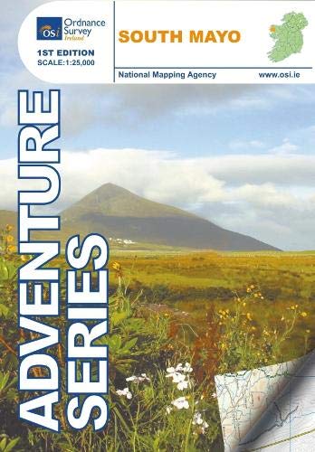 Carte de randonnée - Mayo South (Irlande) | Ordnance Survey - série Adventure carte pliée Ordnance Survey Ireland 