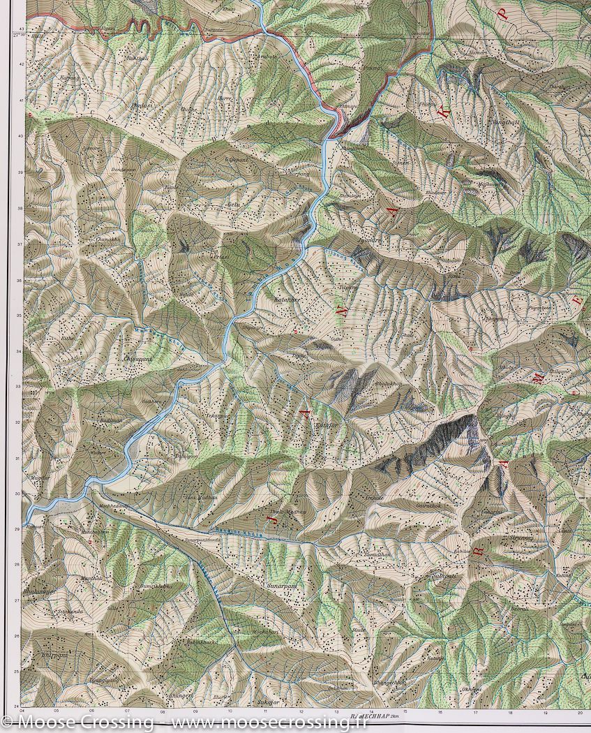 Carte de randonnée n° 06 - Tamba Kosi-Likhu Khola (Népal) | Nelles Verlag carte pliée Nelles Verlag 