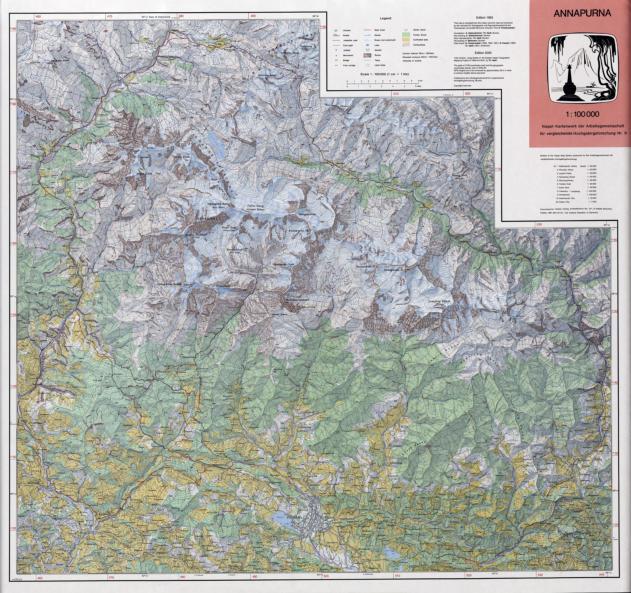 Carte de randonnée n° 09 - Annapurna (Népal) | Nelles Verlag carte pliée Nelles Verlag 