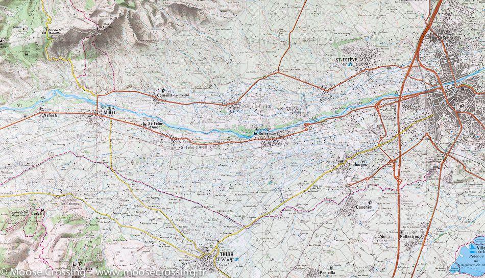 Carte de randonnée du Massif des Albères &amp; Côte Vermeille (Roussillon), n°11 | Rando Editions - La Compagnie des Cartes
