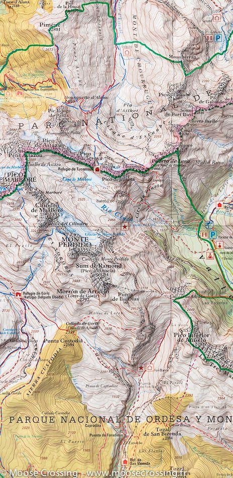 Carte de randonnée n° 13 - Aneto et Posets (Pyrénées, Espagne) | Rando Editions carte pliée Rando Editions 