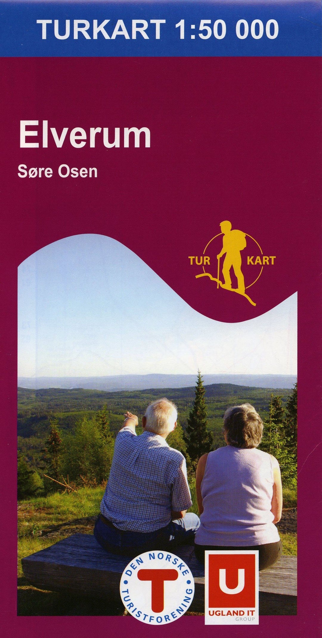 Carte de randonnée n° 2220 - Elverum (Norvège) | Nordeca - Turkart 1/50 000 carte pliée Nordeca 