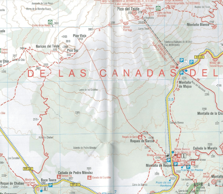 Carte de randonnée n° 233 - Tenerife (îles Canaries) | Kompass carte pliée Kompass 