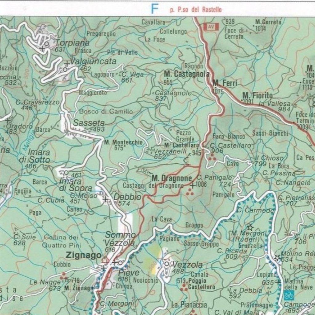 Carte de randonnée n° 2450 - Cinq Terres (Ligurie, Italie)  Kompass – La  Compagnie des Cartes - Le voyage et la randonnée
