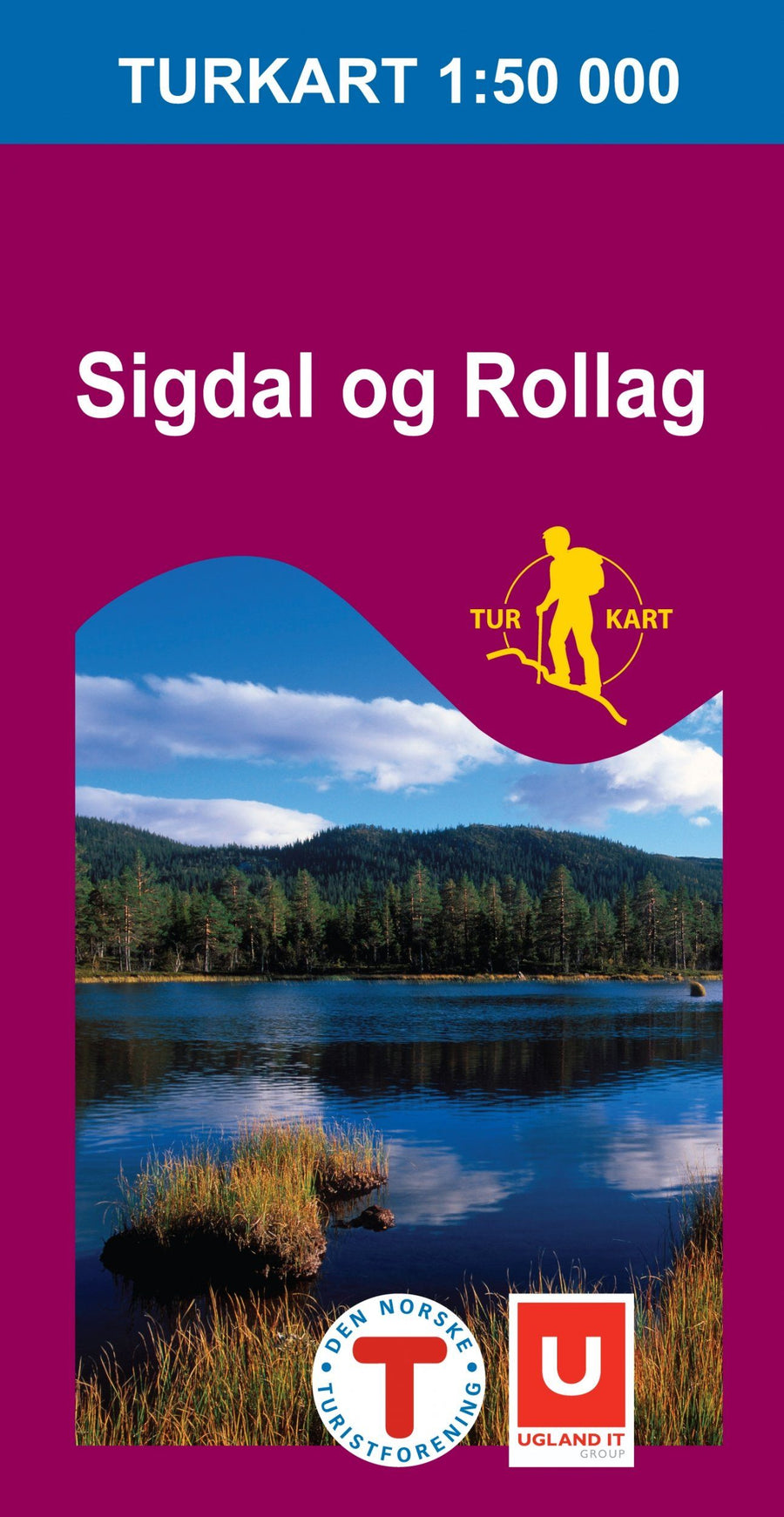 Carte de randonnée n° 2571 - Sigdal-Rollag (Norvège) | Nordeca - Turkart 1/50 000 carte pliée Nordeca 