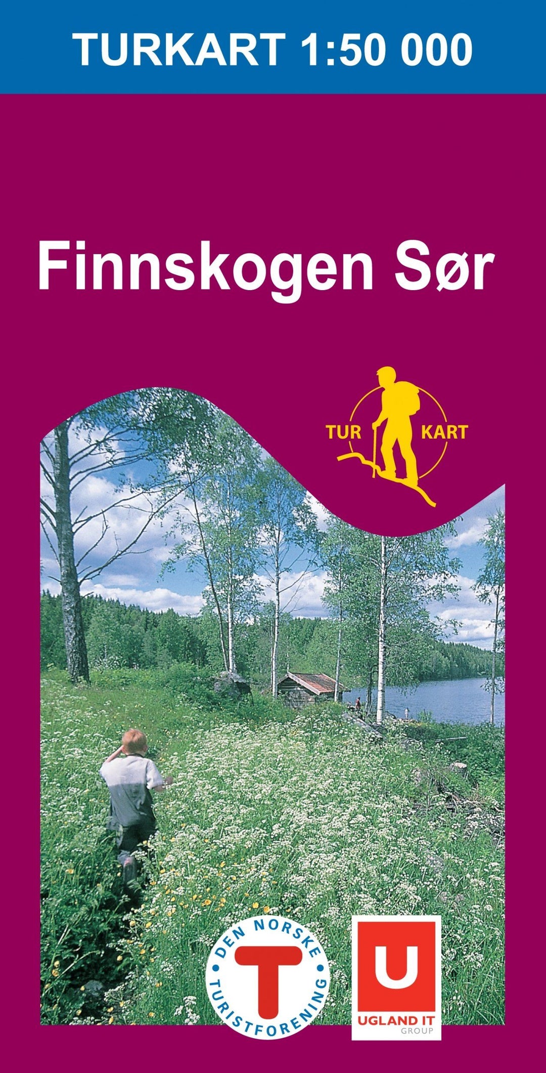 Carte de randonnée n° 2676 - Finnskogen Sør (Norvège) | Nordeca - Turkart 1/50 000 carte pliée Nordeca 