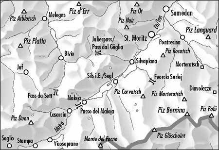 Carte de randonnée n° 268T - Julierpass (Suisse) | Swisstopo - Excursions au 1/50 000 carte pliée Swisstopo 