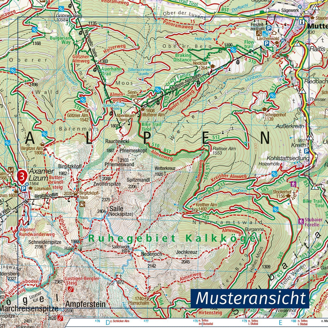Carte de randonnée n° 50 - Brixen, Bressanone & environs + Aktiv Guide (Italie) | Kompass carte pliée Kompass 