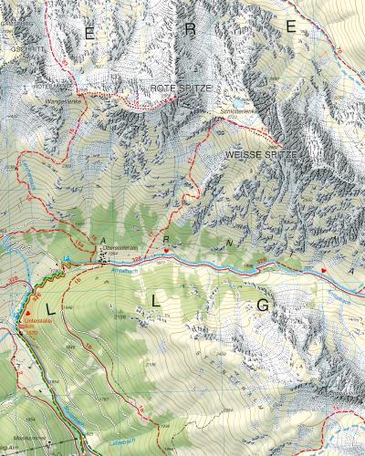 Carte de randonnée n° 73 - Villgratental, Sillian, Pustertal, Tiroler Gailtal | Tabacco carte pliée Tabacco 