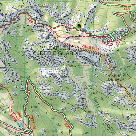 Carte de randonnée n° 78 - West Garda, Salò, Val Sabbia | Tabacco carte pliée Tabacco 