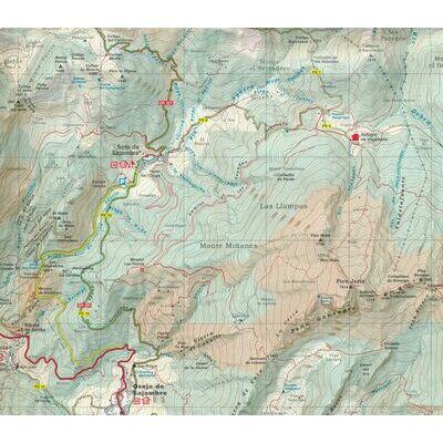 Carte de randonnée - Parc National de la Guadarrama, La Pedriza (Espagne) | Alpina carte pliée Editorial Alpina 