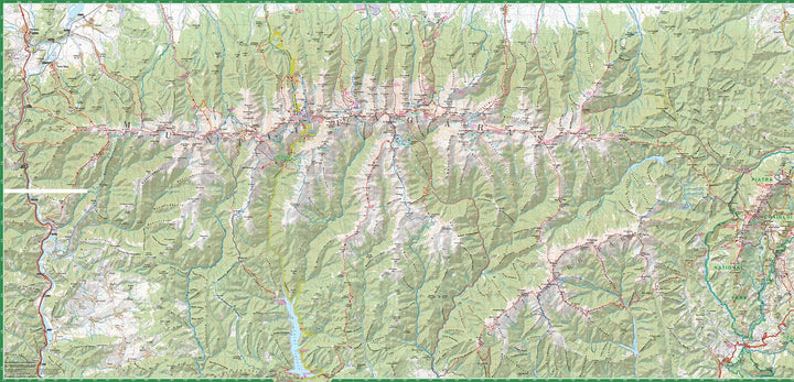 Carte de randonnée plastifiée - Fagaras, Bucegi, Piatra Craiului (Roumanie) | TerraQuest carte pliée Terra Quest 