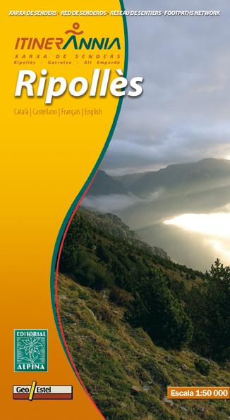 Carte de randonnée - Ripollès itinerannia (Catalogne) | Alpina carte pliée Editorial Alpina 