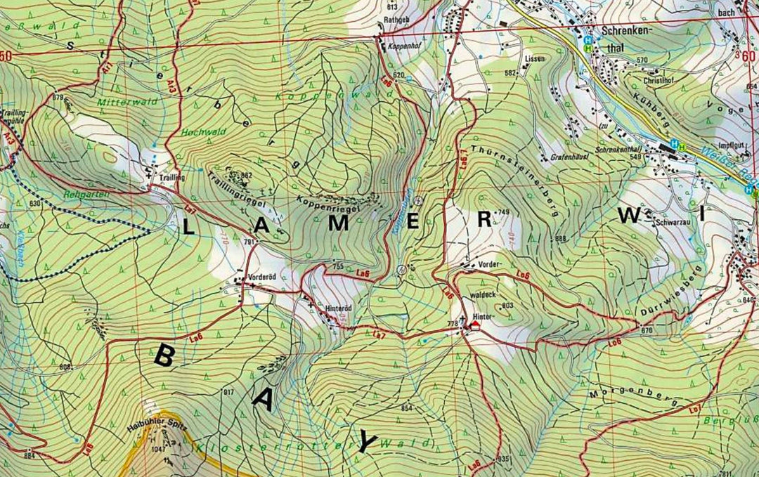 Carte de randonnée & ski - Mangfallgebirge Centre, n° BY15 (Alpes bavaroises) | Alpenverein carte pliée Alpenverein 