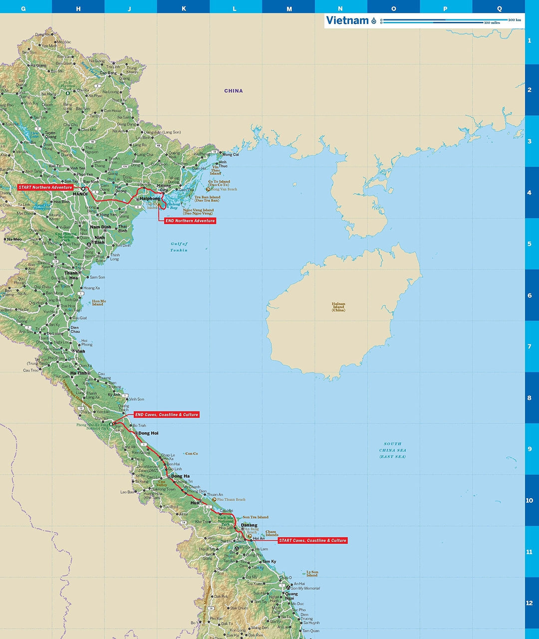 Carte de voyage (en anglais) - Vietnam | Lonely Planet carte pliée Lonely Planet 
