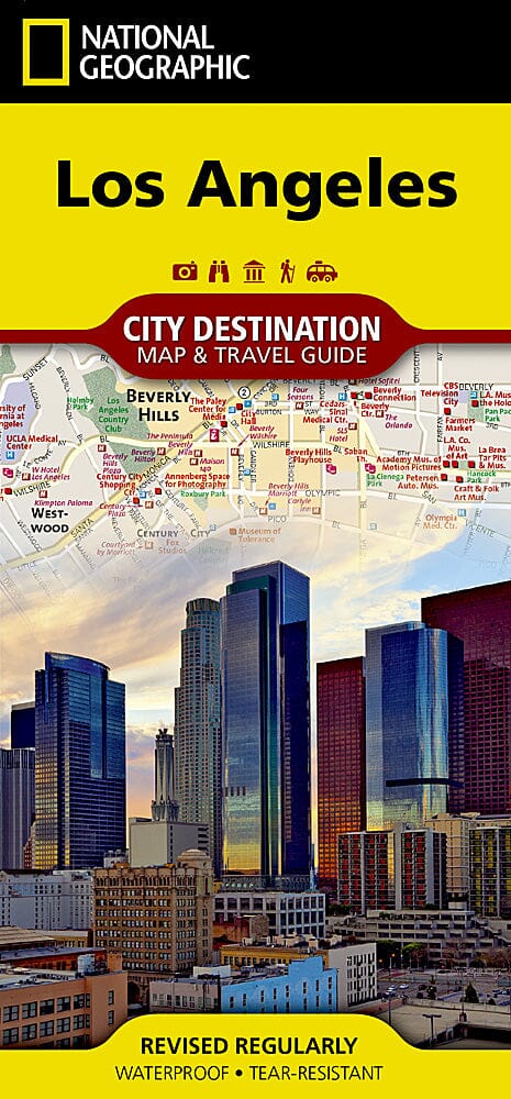 Carte de voyage - Los Angeles (Californie) | National Geographic carte pliée National Geographic 