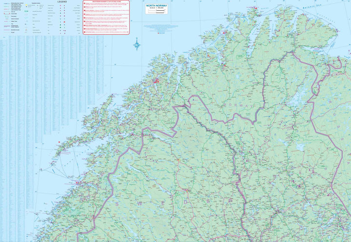 Carte de voyage - Spitzberg /Svalbard (Norvège) | ITM carte pliée ITM 