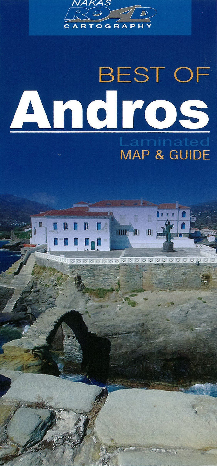 Carte détaillée - Andros | Road Editions - Best Of carte pliée Road Editions 