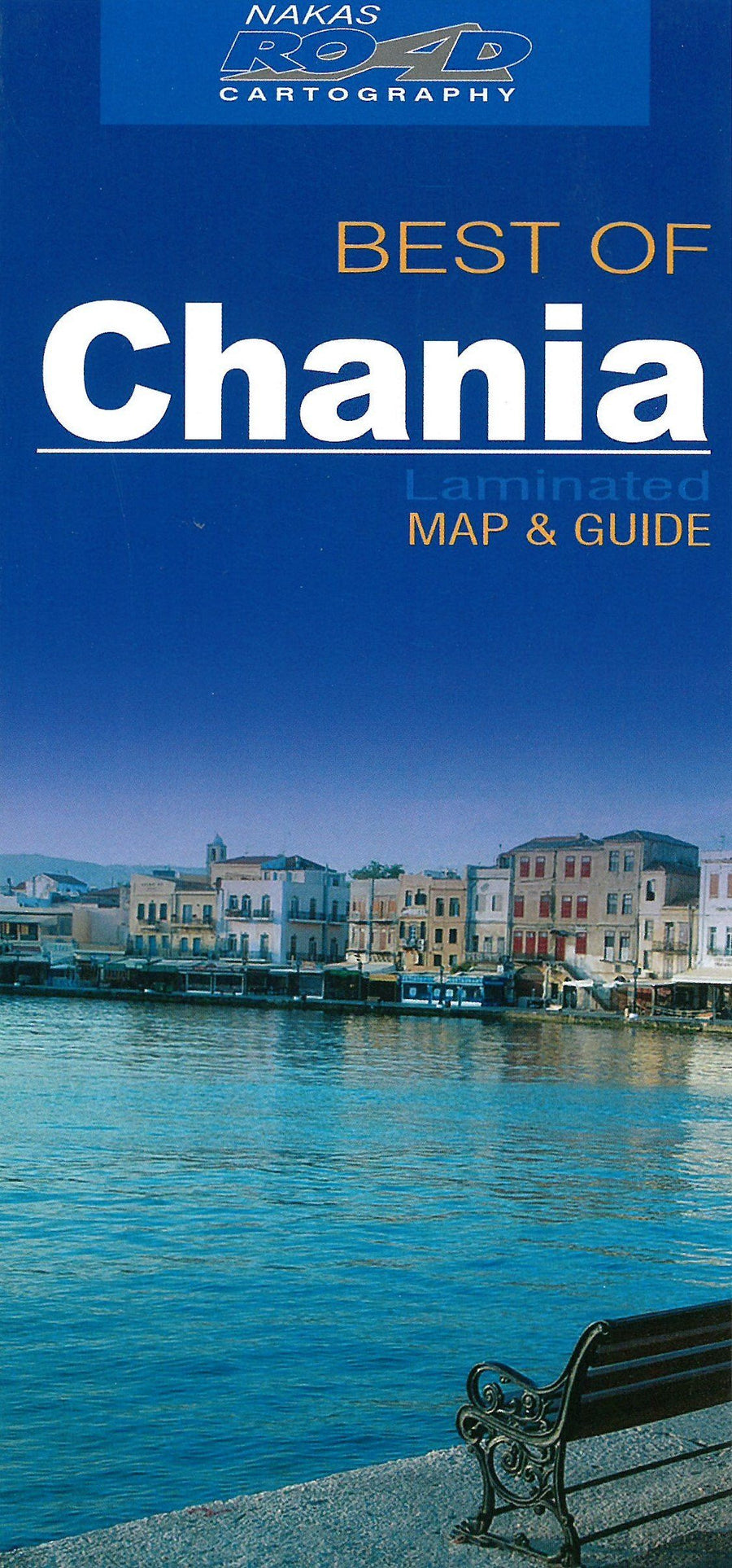 Carte détaillée - Chania / La Canée | Road Editions - Best Of carte pliée Road Editions 