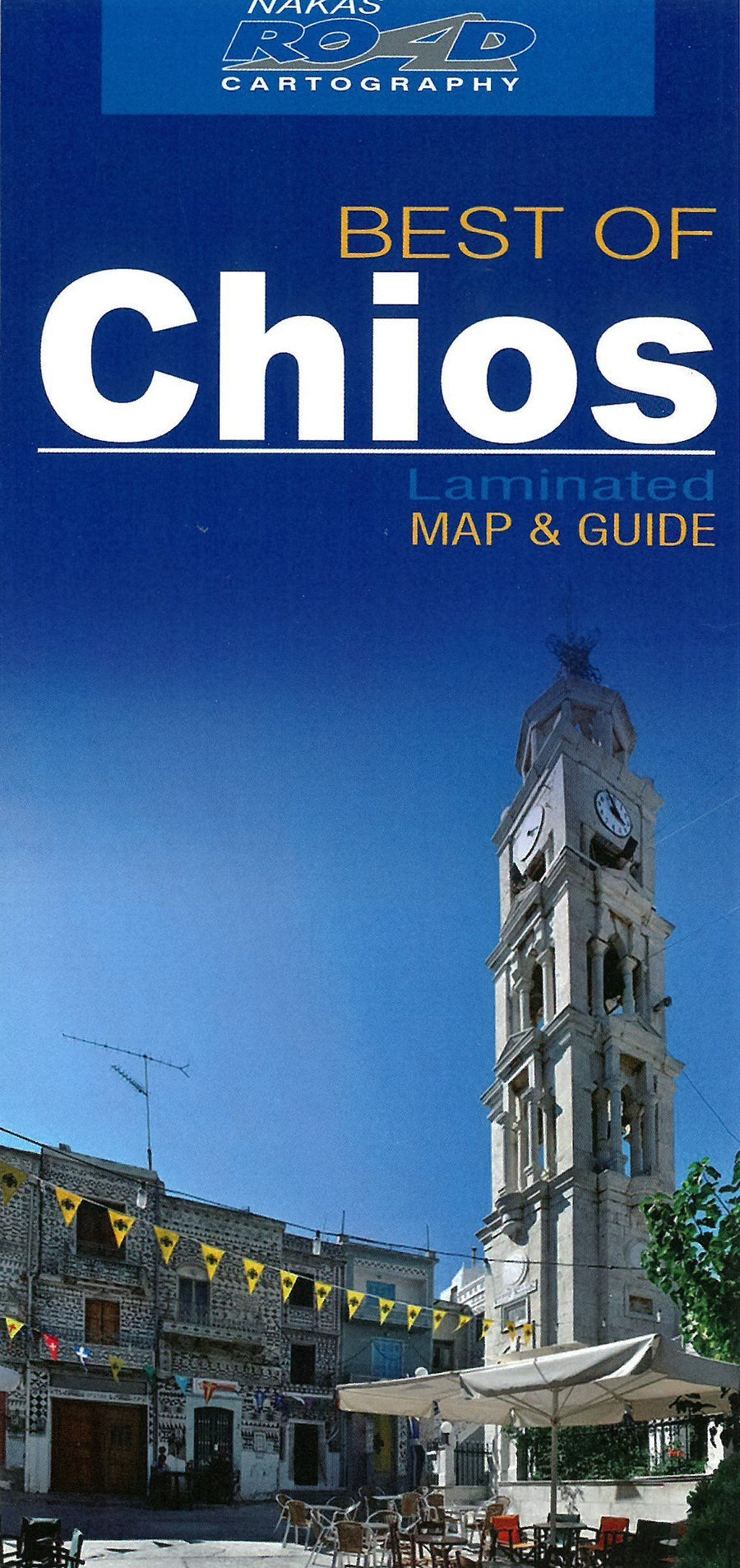 Carte détaillée - Chios | Road Editions - Best Of carte pliée Road Editions 