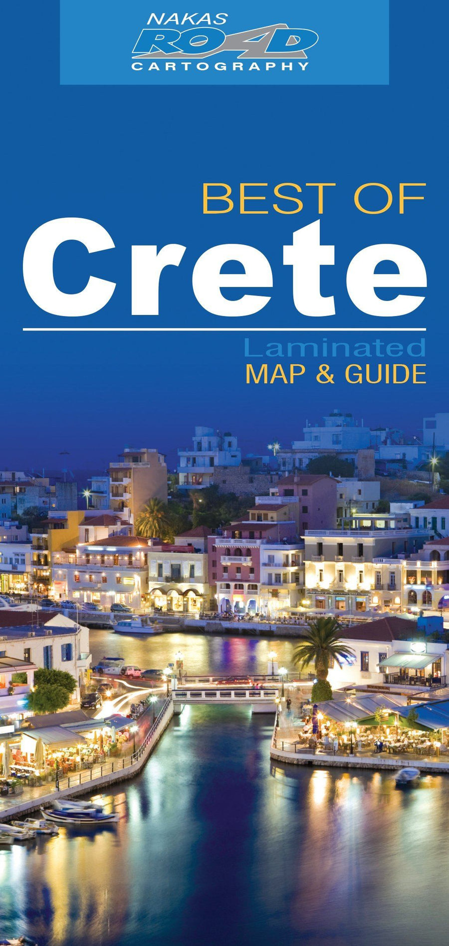 Carte détaillée - Crète | Road Editions - Best Of carte pliée Road Editions 