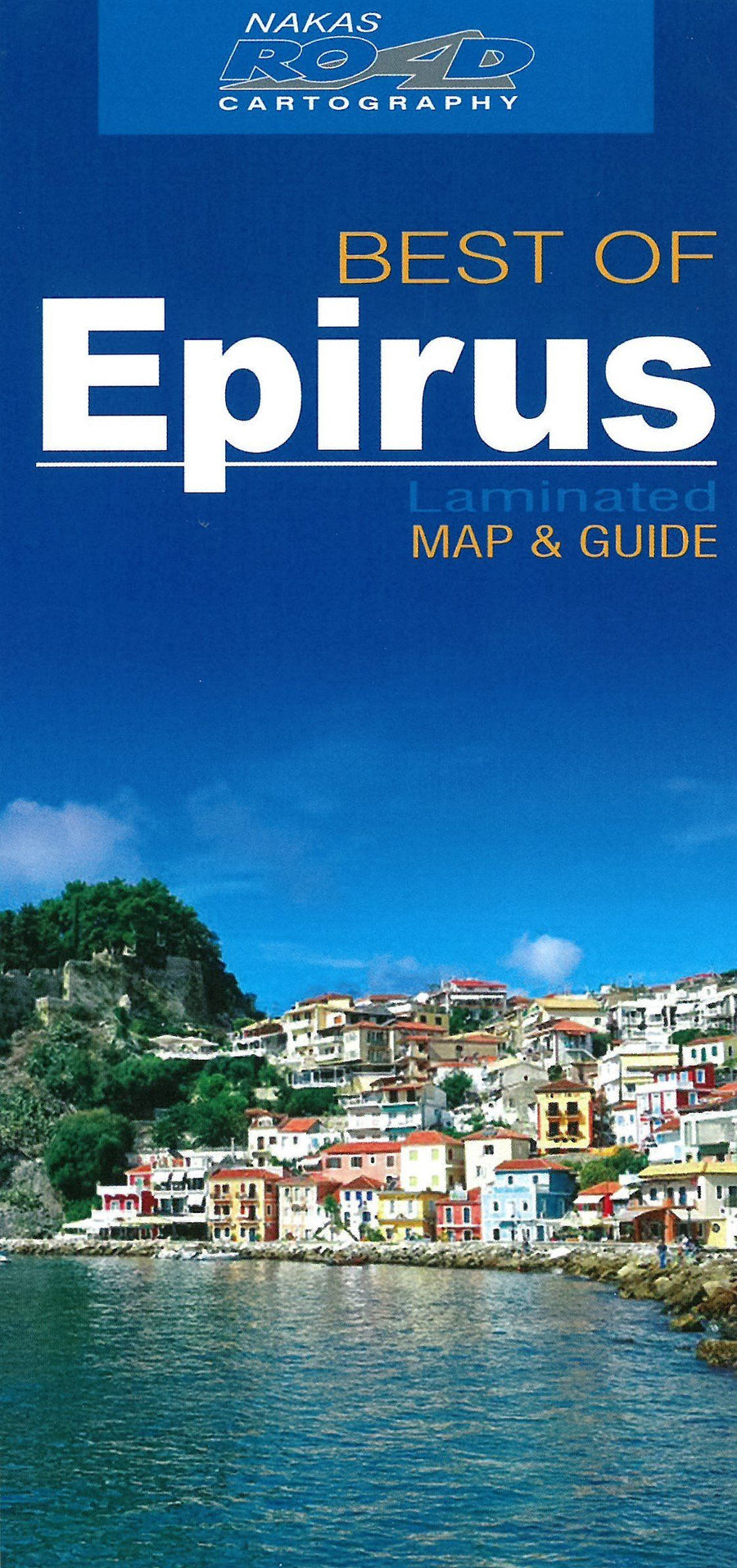 Carte détaillée - Epire | Road Editions - Best Of carte pliée Road Editions 