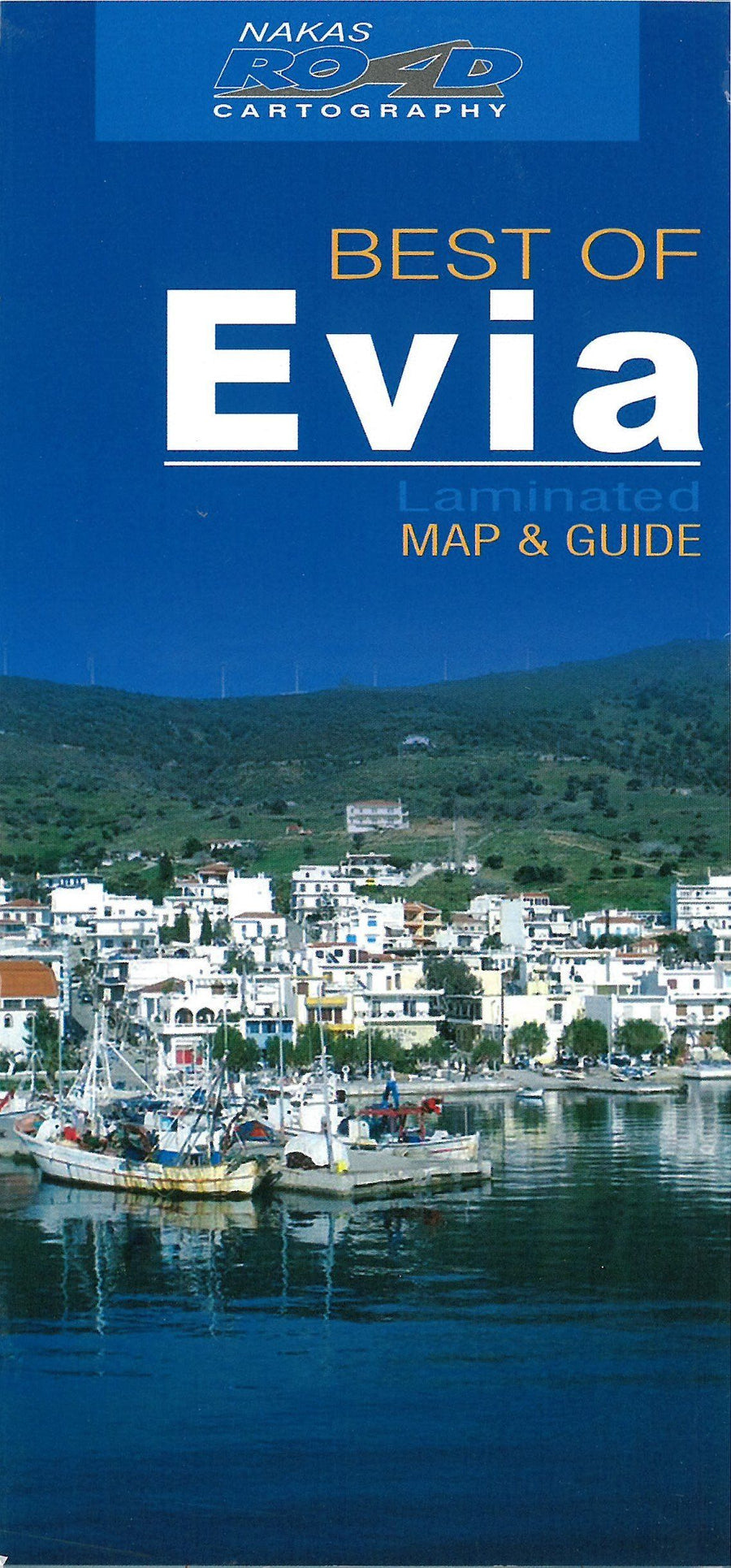 Carte détaillée - Evia / Eubée | Road Editions - Best Of carte pliée Road Editions 