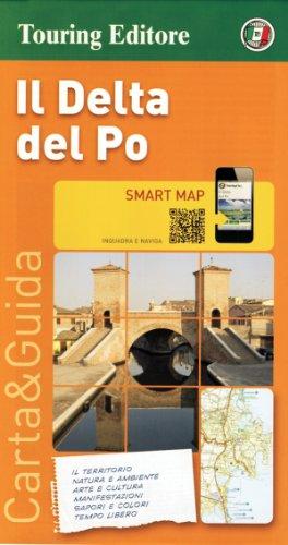 Carte détaillée + guide - Delta du Pô (Emilie-Romagne) | Touring Club Italiano carte pliée Touring 