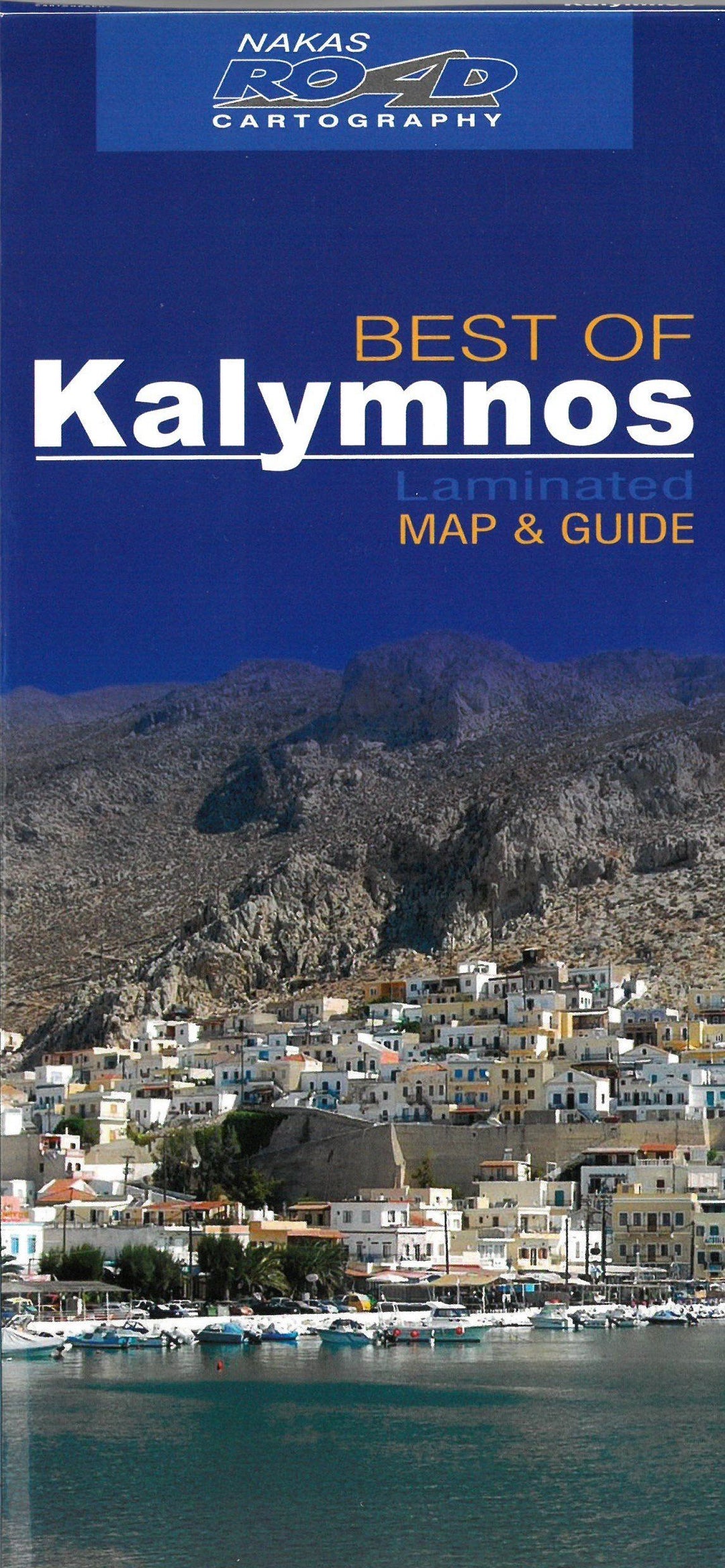 Carte détaillée - Kalymnos | Road Editions - Best Of carte pliée Road Editions 