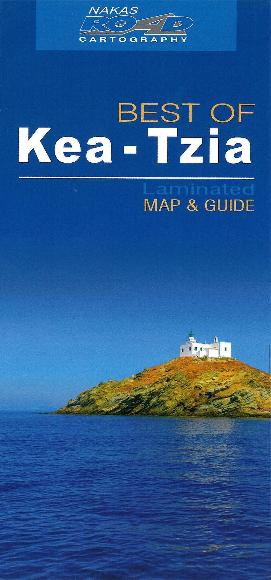 Carte détaillée - Kea / Tzia | Road Editions - Best Of carte pliée Road Editions 