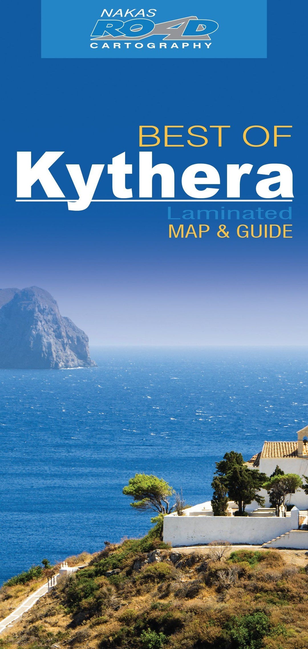 Carte détaillée - Kythera / Cythère | Road Editions - Best Of carte pliée Road Editions 