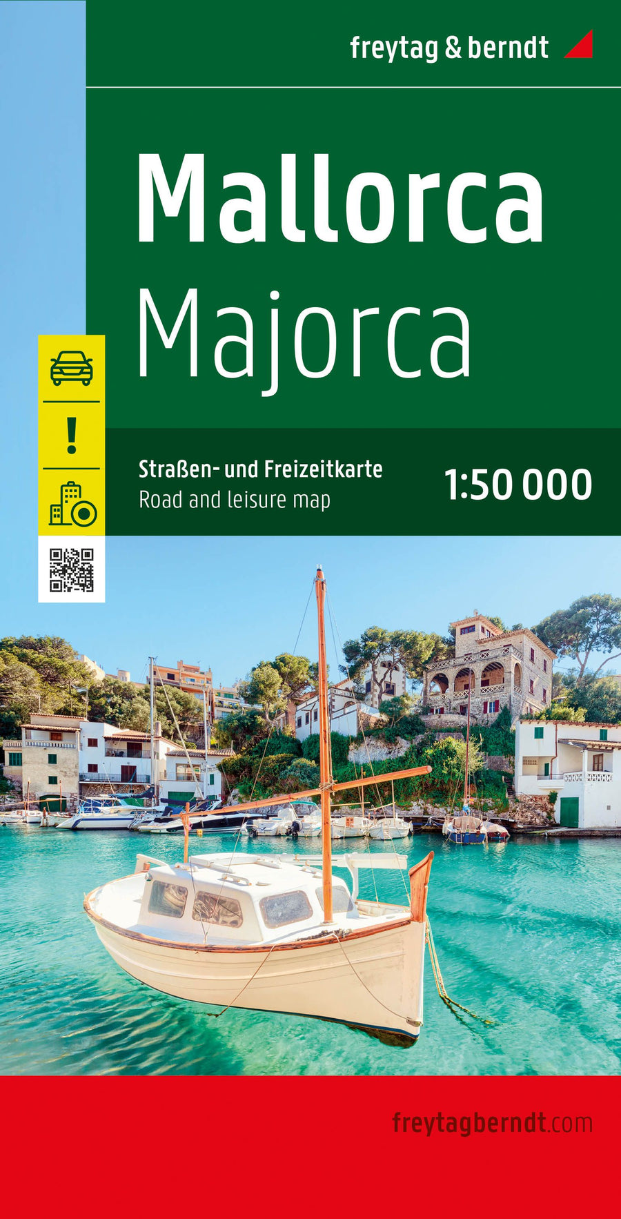 Carte détaillée - Majorque (îles Baléares) | Freytag & Berndt carte pliée Freytag & Berndt 