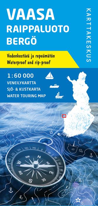 Carte marine n° 26 - Vaasa Raippaluoto Bergö (Finlande) | Karttakeskus carte pliée Karttakeskus 