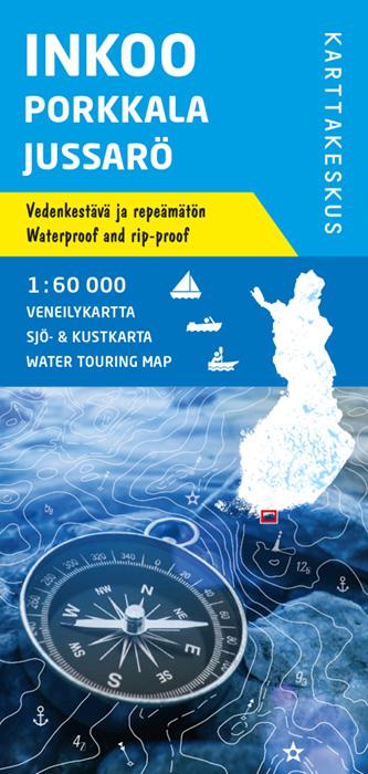 Carte marine n° 5 - Inkoo Porkkala Jussarö (Finlande) | Karttakeskus carte pliée Karttakeskus 