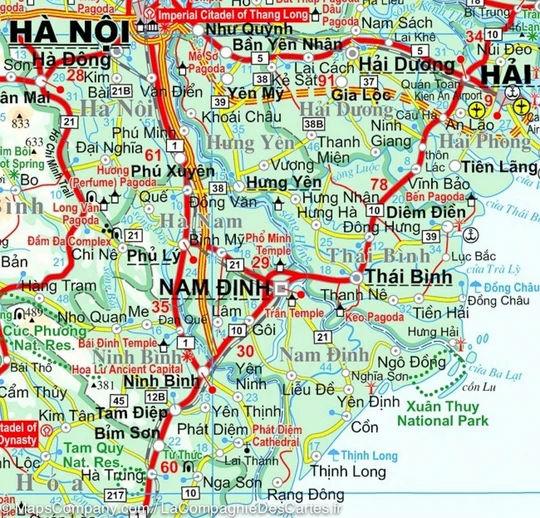 Carte murale - Vietnam, Laos, Cambodge (géographique) | Gizi Map carte murale grand tube Gizi Map 