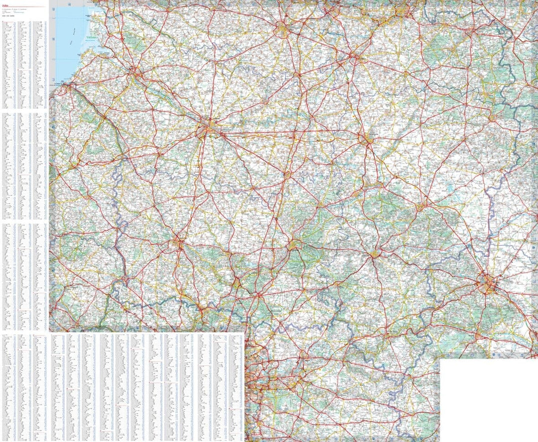 Carte régionale n° 511 - Hauts-de-France 2022 | Michelin carte pliée Michelin 