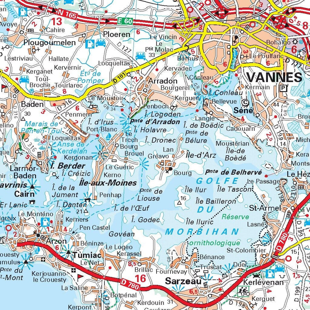 Carte régionale n° 512 - Bretagne 2022 | Michelin carte pliée Michelin 