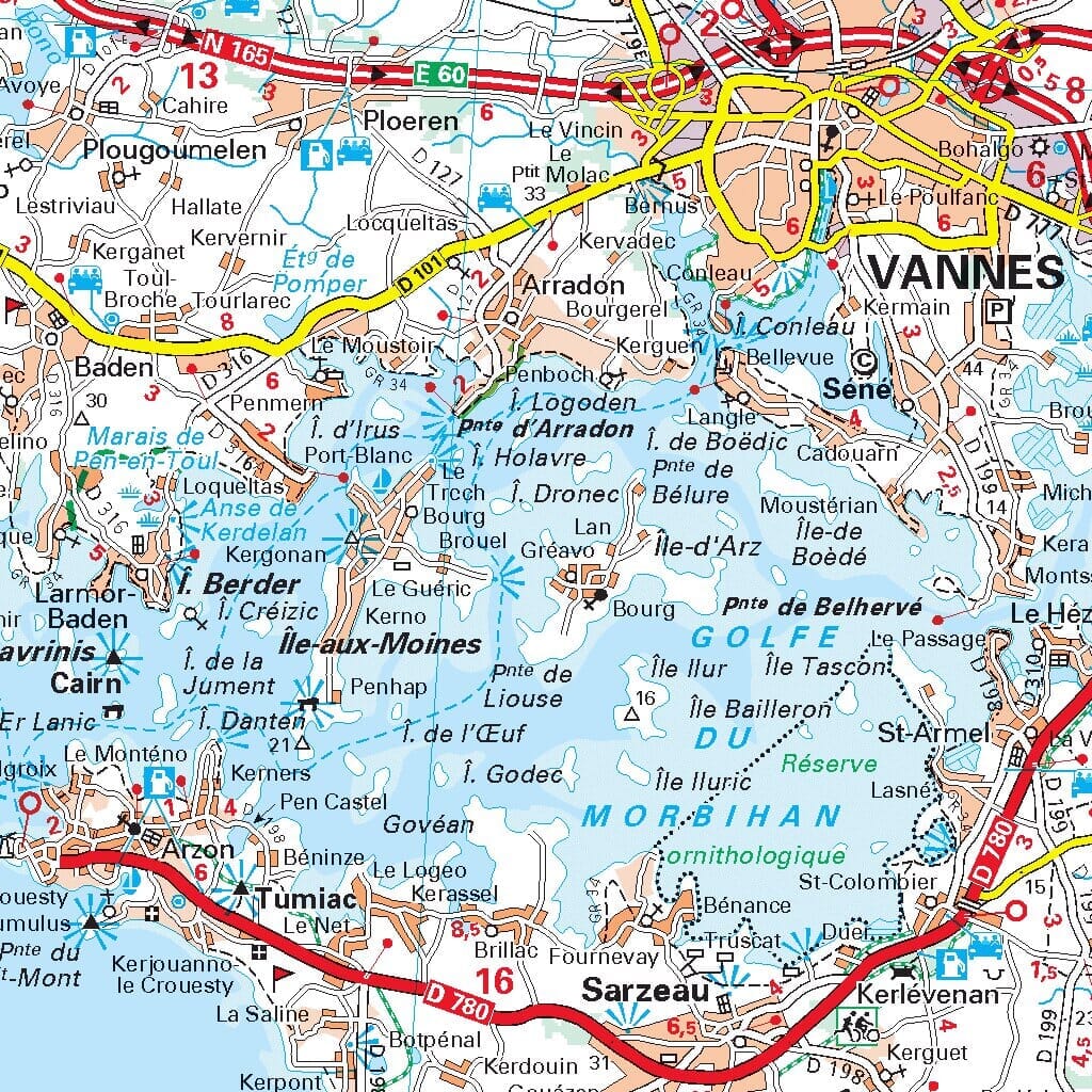 Carte régionale n° 512 - Bretagne 2022 | Michelin carte pliée Michelin 