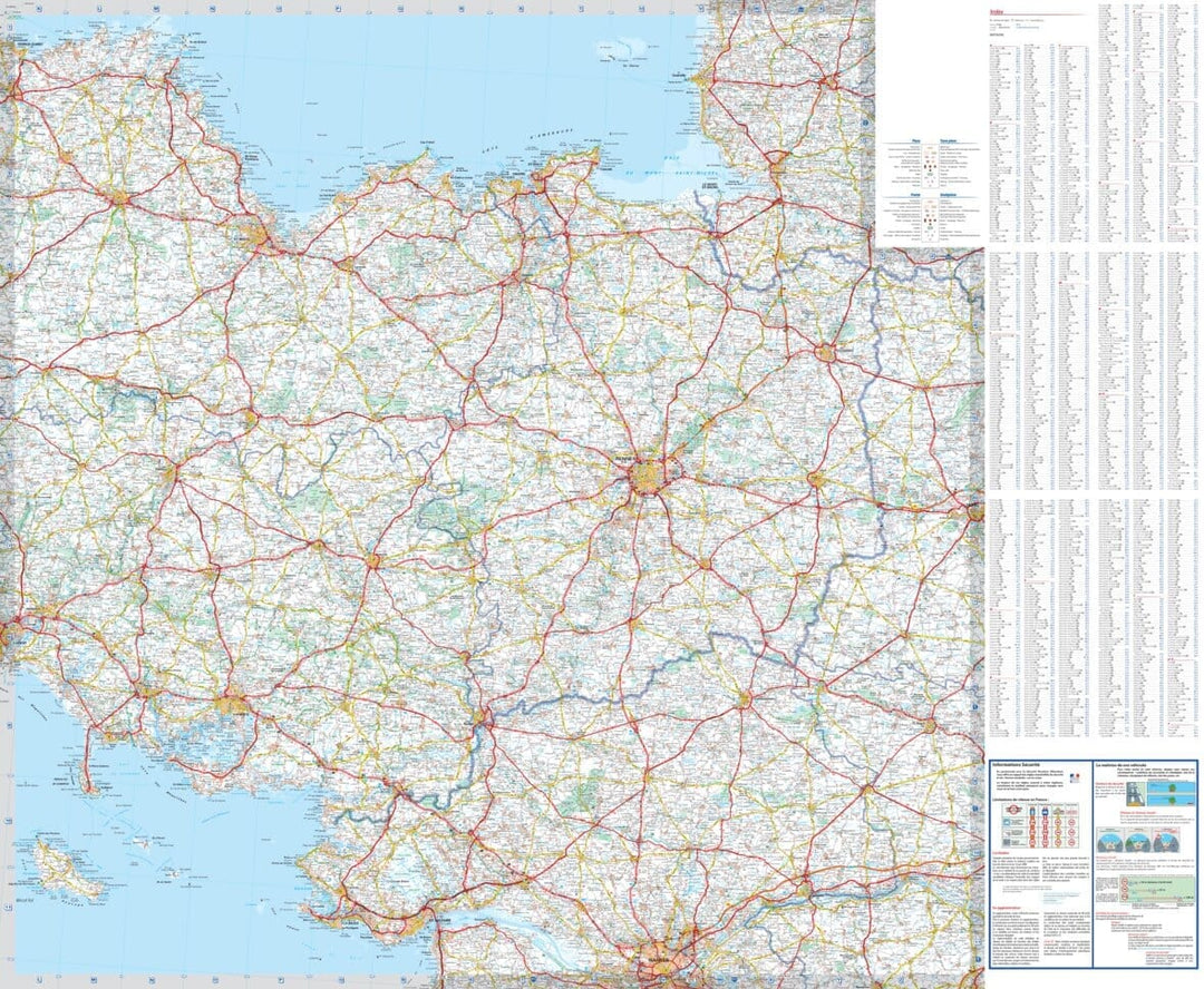 Carte régionale n° 512 - Bretagne 2022 | Michelin carte pliée Michelin 