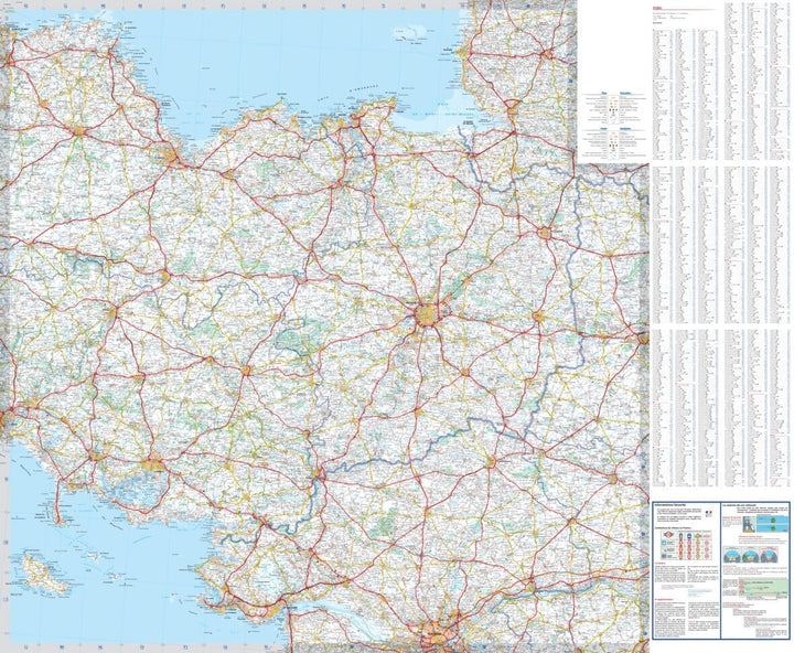 Carte régionale n° 512 - Bretagne 2022 | Michelin carte pliée Michelin 