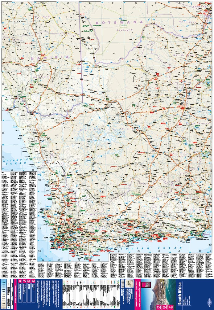Carte routière - Afrique du Sud | Reise Know How carte pliée Reise Know-How 