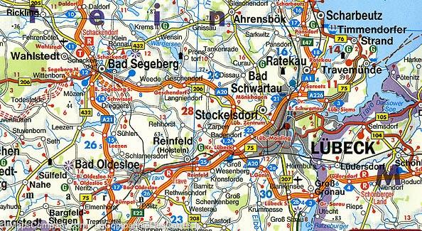 Carte routière de l'Est de l'Allemagne | Freytag &amp; Berndt - La Compagnie des Cartes