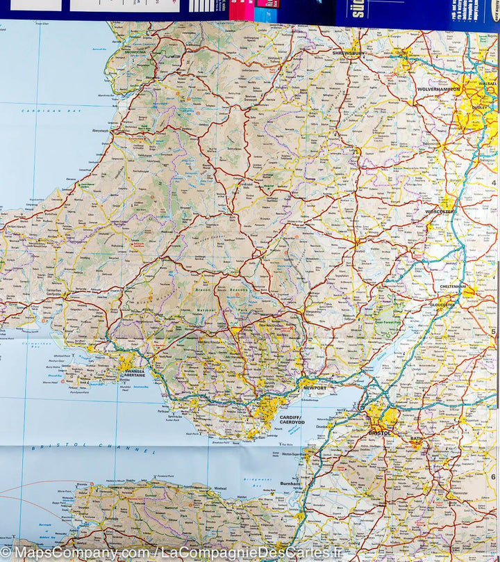 Carte routière - Angleterre Sud & Pays de Galles | Reise Know How carte pliée Reise Know-How 